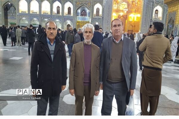 اردوی زیارتی مشهد مقدس دانش‌آموزان ‌شهرستان شیروان