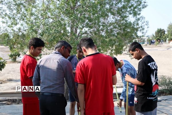 اردوی تشکیلاتی هفت سنگ در بندرعباس