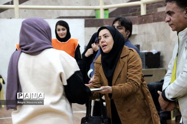 مسابقات ورزشی بانوان دارای معلولیت شهرستان اسلامشهر