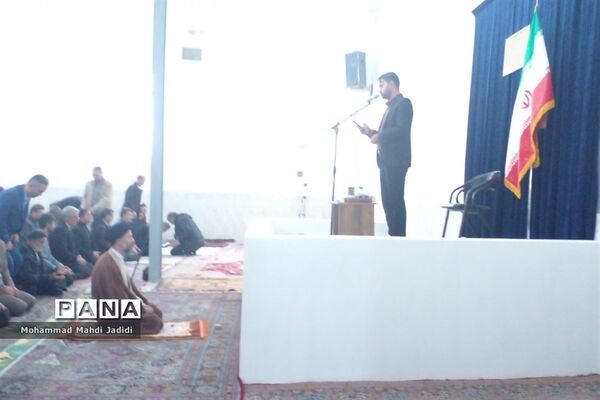 اقامه نماز جمعه نصیر شهر در مسجد قمر بنی هاشم