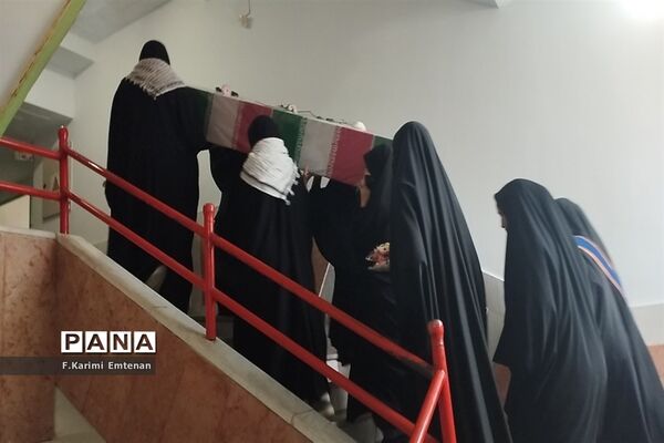 جلوه‌هایی از ارادت دانش‌آموزان مدارس قم به اهل بیت(ع) و شهدا-3