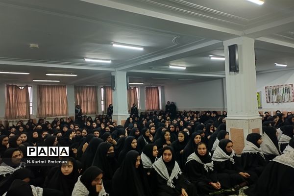 جلوه‌هایی از ارادت دانش‌آموزان مدارس قم به اهل بیت(ع) و شهدا-3