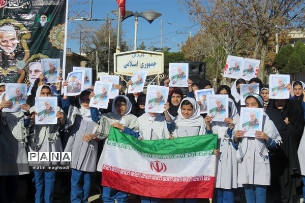 اجتماع فرزندان حاج قاسم در شهرستان گرمه  شهر درق