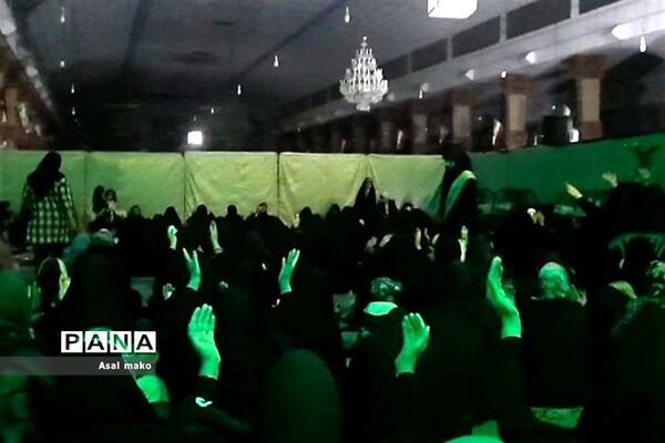عزاداری وفات حضرت ام البنین(س) در پاکدشت