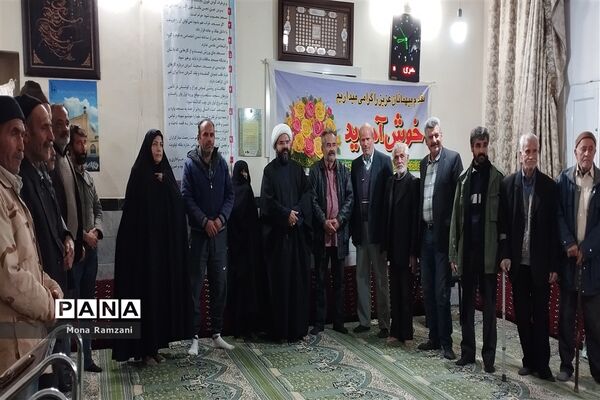 حضور نماینده مجلس شورای اسلامی  ترشیز در روستای فرشه