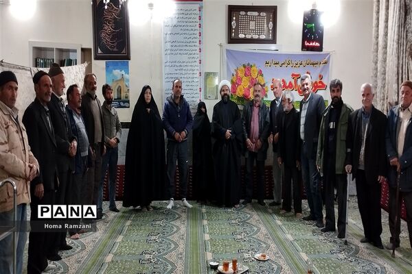 حضور نماینده مجلس شورای اسلامی  ترشیز در روستای فرشه