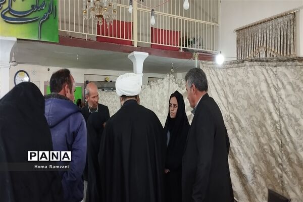 حضور نماینده مجلس شورای اسلامی  ترشیز در روستای فرشه