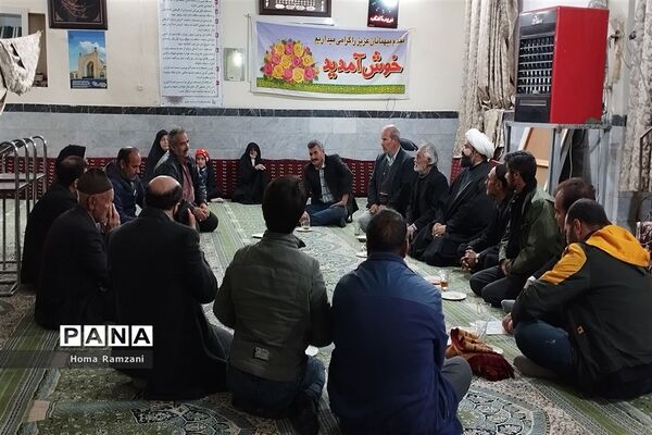 حضور نماینده مجلس شورای اسلامی  ترشیز در روستای فرشه