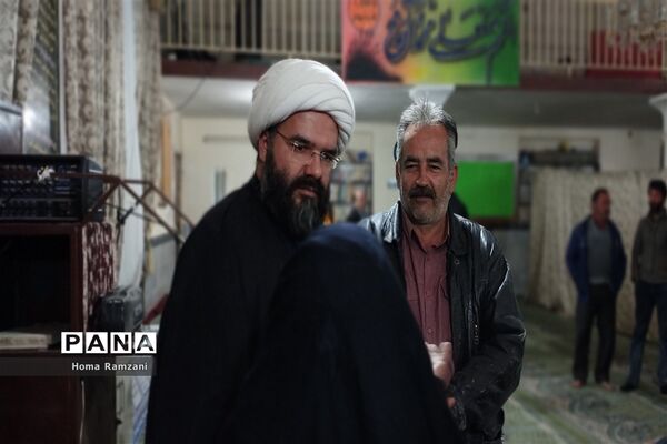 حضور نماینده مجلس شورای اسلامی  ترشیز در روستای فرشه