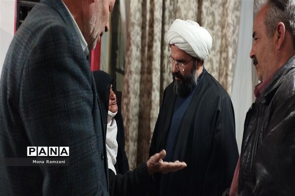 حضور نماینده مجلس شورای اسلامی  ترشیز در روستای فرشه