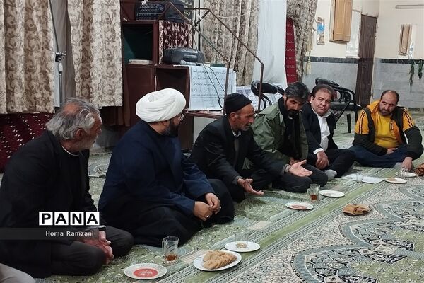 حضور نماینده مجلس شورای اسلامی  ترشیز در روستای فرشه