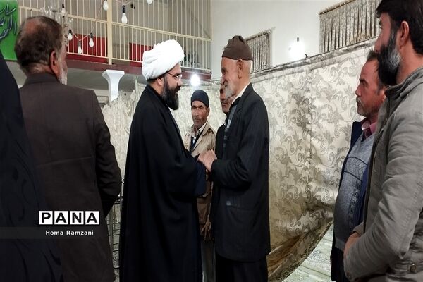 حضور نماینده مجلس شورای اسلامی  ترشیز در روستای فرشه