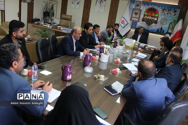 جلسه بزرگداشت چهارمین یادواره شهادت حاج قاسم سلیمانی ، هفته بصیرت و دهه مقاومت آموزش و پرورش استان بوشهر