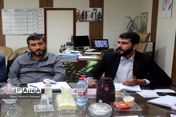 جلسه بزرگداشت چهارمین یادواره شهادت حاج قاسم سلیمانی ، هفته بصیرت و دهه مقاومت آموزش و پرورش استان بوشهر