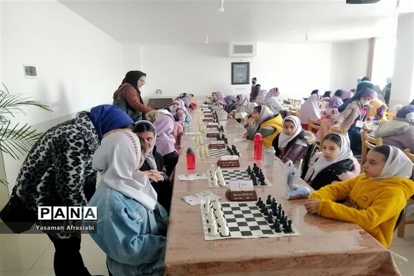 برگزاری مسابقات شطرنج دوره ابتدایی ناحیه ۳ شیراز