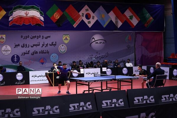 سی و دومین دوره لیگ برتر تنیس روی میز باشگاه‌های کشور