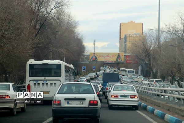 انفجار ترافیک در تبریز