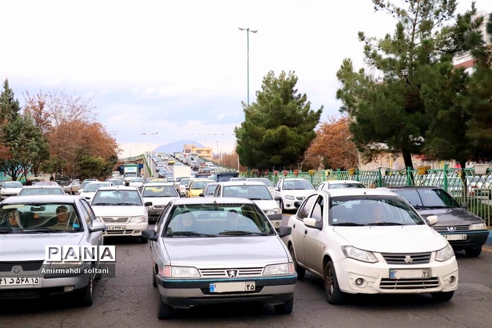 انفجار ترافیک در تبریز