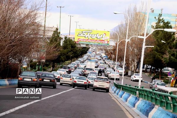 انفجار ترافیک در تبریز