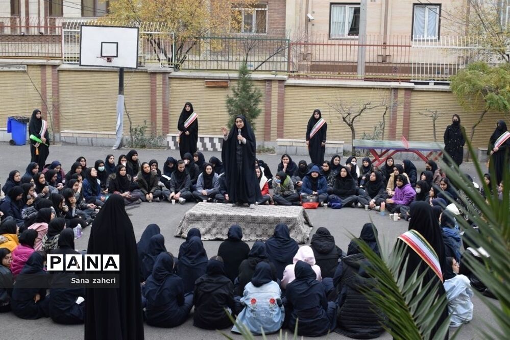 حمایت دانش‌آموزان فرهنگ ۱۳ از کودکان غزه