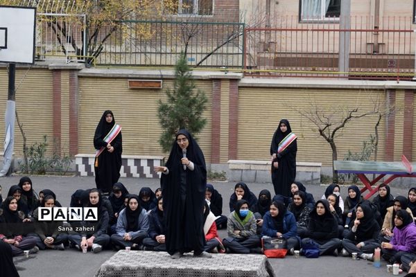 حمایت دانش‌آموزان فرهنگ ۱۳ از کودکان غزه