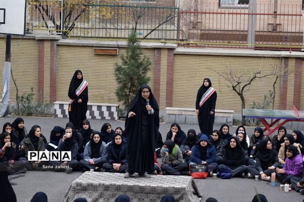 حمایت دانش‌آموزان فرهنگ ۱۳ از کودکان غزه