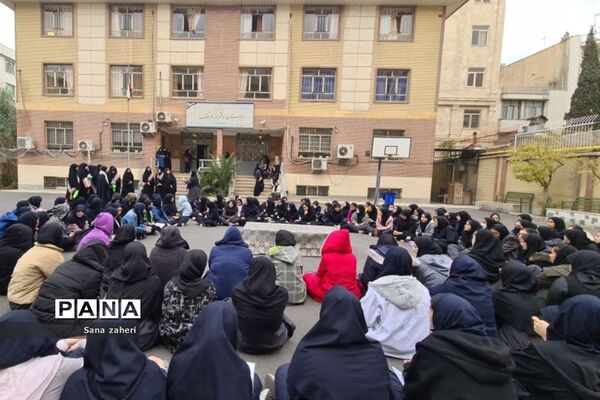 حمایت دانش‌آموزان فرهنگ ۱۳ از کودکان غزه