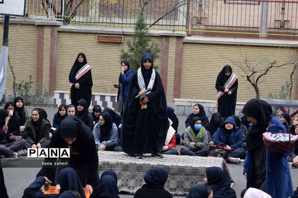 حمایت دانش‌آموزان فرهنگ ۱۳ از کودکان غزه