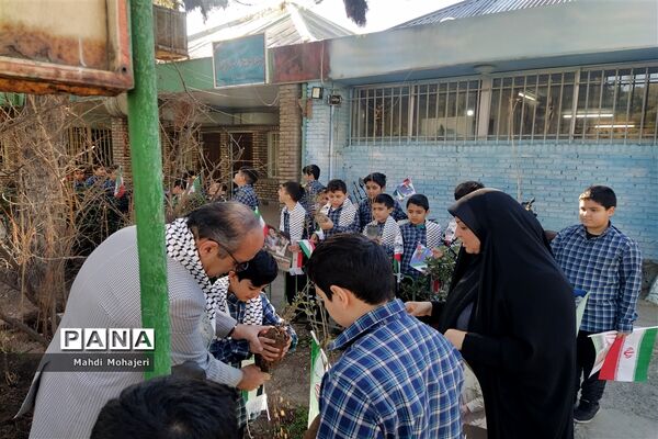 پویش کاشت نهال به نیت کودکان شهید غزه