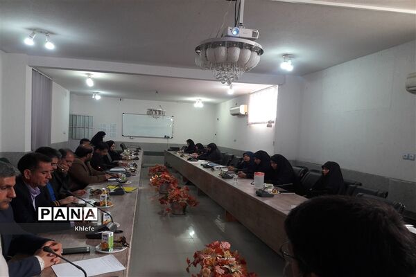 جلسه شورای برنامه‌ریزی سازمان دانش‌آموزی شهرستان شادگان
