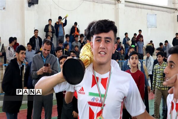فینال رقابت‌های فوتسال دانش‌آموزی شهرستان میبد