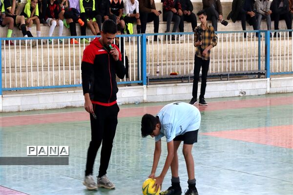 فینال رقابت‌های فوتسال دانش‌آموزی شهرستان میبد