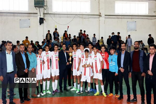 فینال رقابت‌های فوتسال دانش‌آموزی شهرستان میبد