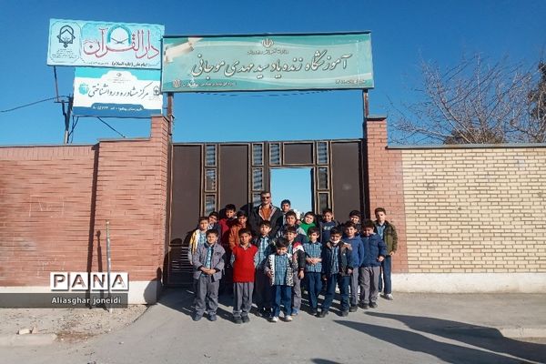 اردوی دانش‌آموزان آموزشگاه‌های شیخ جنید و علامه طباطبایی در دارالقرآن شهرستان پیشوا