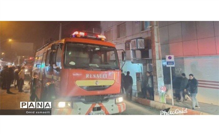 جزییات حادثه آتش‌سوزی برج بلور بناب