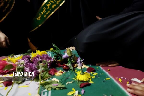 جلوه هایی از ارادت دانش‌آموزان مدارس قم به اهل بیت(ع) و شهدا-1
