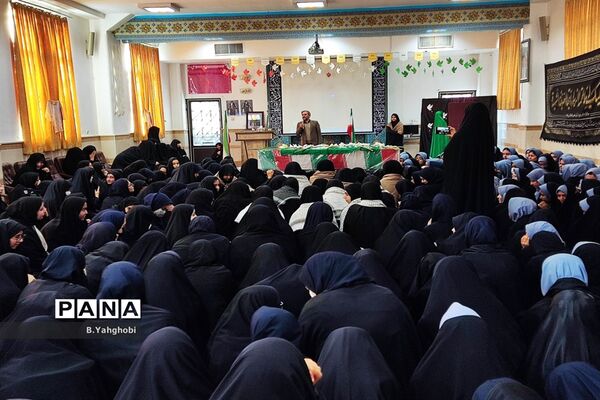 جلوه هایی از ارادت دانش‌آموزان مدارس قم به اهل بیت(ع) و شهدا-1