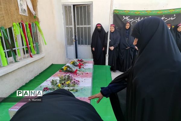 جلوه‌هایی از ارادت دانش‌آموزان مدارس قم به اهل بیت(ع) و شهدا-2