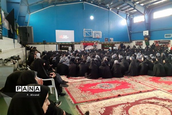 جلوه‌هایی از ارادت دانش‌آموزان مدارس قم به اهل بیت(ع) و شهدا-2