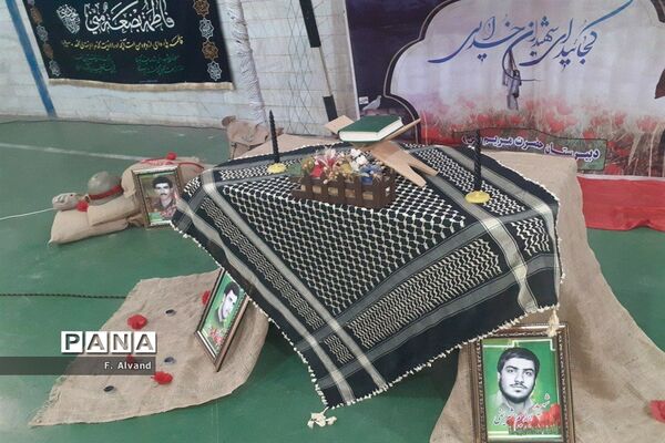 جلوه‌هایی از ارادت دانش‌آموزان مدارس قم به اهل بیت(ع) و شهدا-2