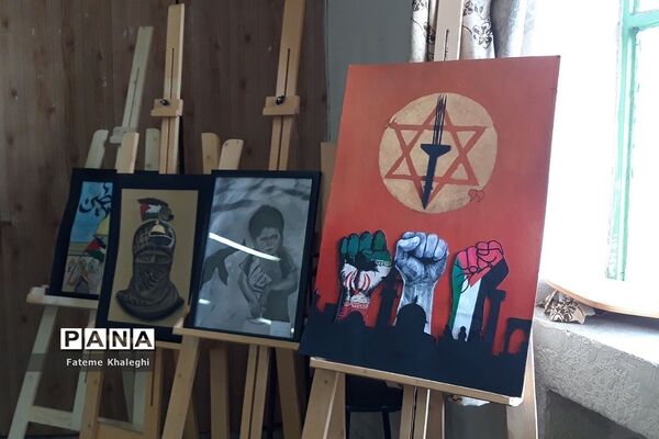 بازدید ازنمایشگاه رویدادآخراشه در سالن اجتماعات قدسیه شهرستان دماوند