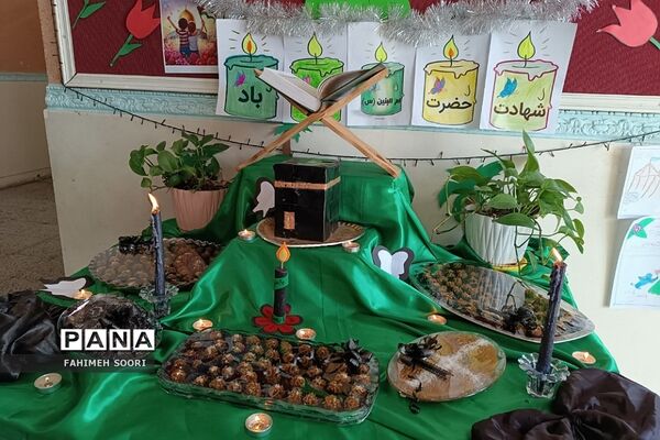 مراسم عزاداری وفات حضرت ام البنین(س) در دبستان ام البنین کهریزک