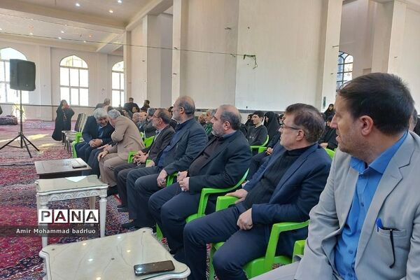 برگزاری همایش تکریم از مادران و همسران شهدا
