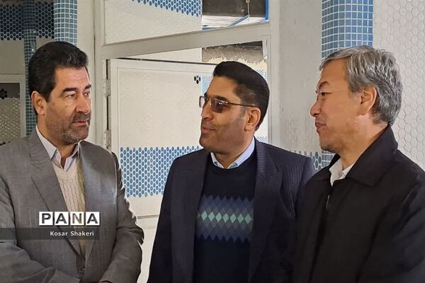 بازدید و پیگیری روند ساخت و تجهیز استخر دانش‌آموزی در قوچان