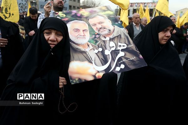 تشییع پیکر شهید «سید رضی موسوی»