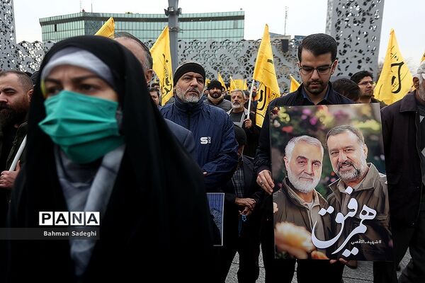تشییع پیکر شهید «سید رضی موسوی»