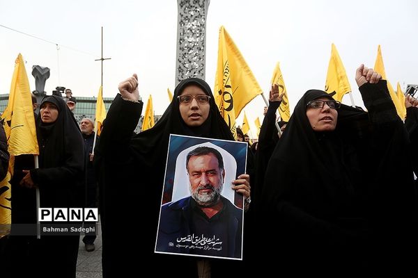 تشییع پیکر شهید «سید رضی موسوی»