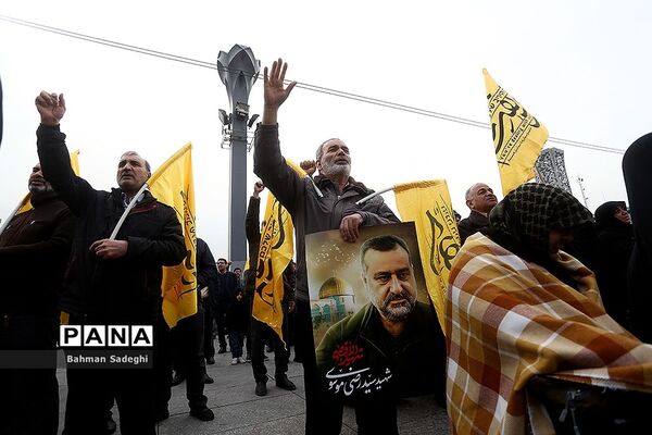 تشییع پیکر شهید «سید رضی موسوی»