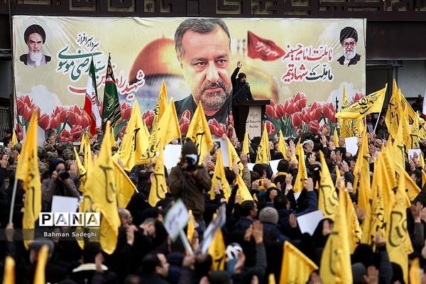 تشییع پیکر شهید «سید رضی موسوی»