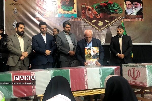 ‌مراسم گرامیداشت شهادت حاج قاسم سلیمانی در ناحیه دو شهرری